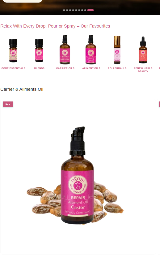 Mobile view preview of Ogam Oils
